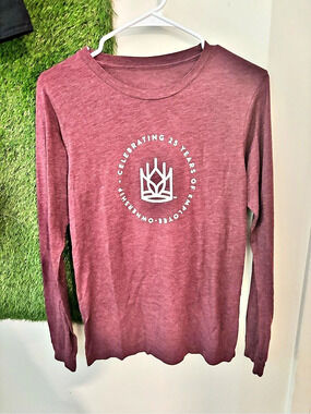 King Arthur Baking Company Long Sleeve Bake Tee Purple